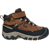 Keen Targhee IV Mid WP Children bison/brindle detske vyssi nepromokave kozene trek boty 3
