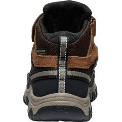 Keen Targhee IV Mid WP Children bison/brindle detske vyssi nepromokave kozene trek boty 4