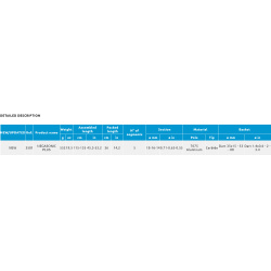Camp Megasonic Plus lehke 5 dilne skladaci trekove hole 8