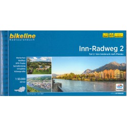 Bikeline Inn-Radweg 2/Innská cyklostezka 2 1:50 000 cykloprůvodce