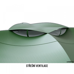 Husky Broof L zeleny - pristresek - party stan - slunecnik 3