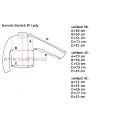 _Hannah Skylark W Lady balsam green damska lehka nepromokava sbalitelna bunda zmereno