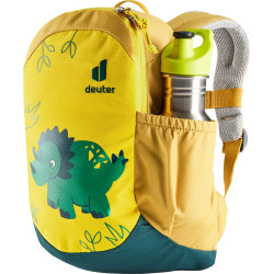 Deuter Pico 5l detsky turisticky batoh pro nejmensi corn turmeric dinosaur 7