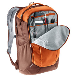 Deuter Giga 28l mestsky batoh do prace i do skoly s kapsou na notebook chestnut umbra 6