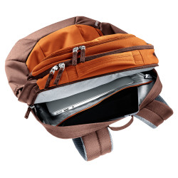 Deuter Giga 28l mestsky batoh do prace i do skoly s kapsou na notebook chestnut umbra 7