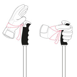 Leki Skytera FX Carbon SL ctyrdilne skladaci ultralehke trekove hole bez odpruzeni 4