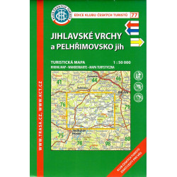 KcT 77 Jihlavske vrchy a Pelhrimovsko jih 50 000