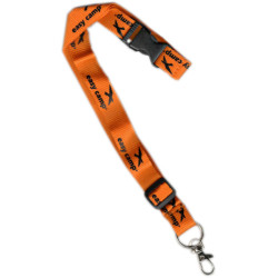 Easy Camp Strap snurka na krk s karabinou oranzova - darek k nakupu nad 3000 111 Eur