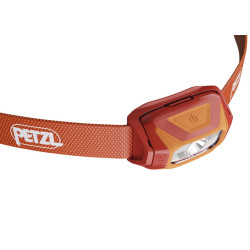 Petzl Tikkina celovka na baterie / kompatibilni s dobijecim akumulatorem CORE cervena 3