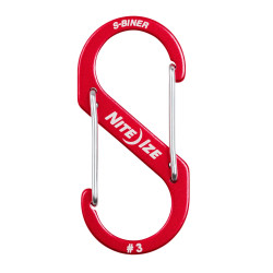 Nite Ize S-Biner Dual Carabiner 3 hlinikova oboustranna karabina