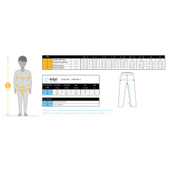 _Kilpi Gabone Junior cerna SJ0403KIBLK detske zimni vodeodolne lyzarske kalhoty zmereno
