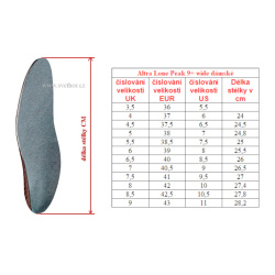 _Altra Lone Peak 9 W Wide black damske nizke prodysne trailove bezecke boty zmereno