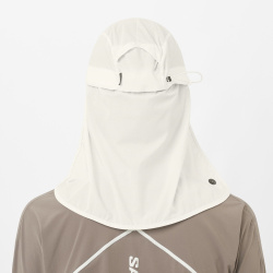 Salomon Sahara Cap U whisper white C27664 prodysna lehka ksiltovka odepinaci panel na krk3
