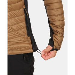 Kilpi Actis-M hneda ZM0126KI panska lehka prosivana bunda se vsadkami DWR 2