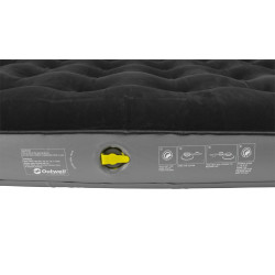 Outwell Flock Classic Double nafukovaci matrace 185x130x20 cm pro 2 osoby nosnost 300 kg 3
