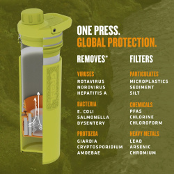 Grayl ULTRAPRESS Purifier forager moss mechanicky filtr na vodu objem 500 ml 1