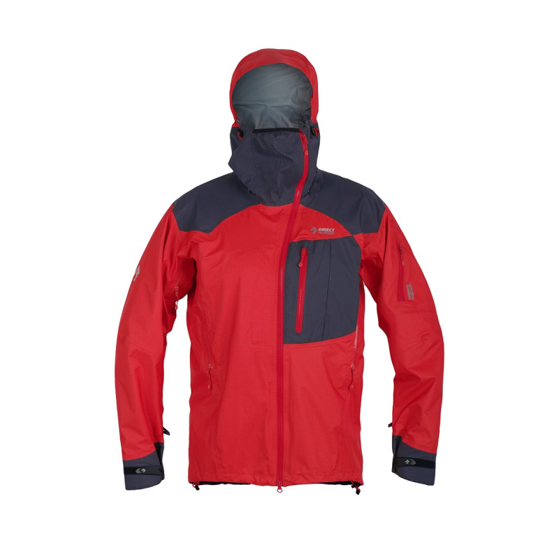 Direct Alpine Guide 7.0 brick anthracite panska nepromokava hardshellova bunda 3L