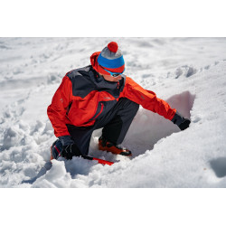 Direct Alpine Guide 7.0 brick anthracite panska nepromokava hardshellova bunda 3L1