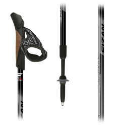 Fizan NW Speed dvoudilne nordic walking hole bez odpruzeni 100504 black 1