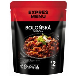 Expres Menu Boloňská omáčka b 600 g 2 porce sterilované jídlo na cesty (bez přílohy)