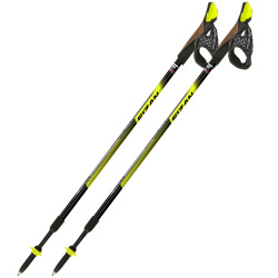 Fizan NW Speed dvoudilne nordic walking hole bez odpruzeni 100503 yellow