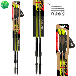 Fizan NW Speed dvoudilne nordic walking hole bez odpruzeni 100503 yellow 2