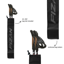 Fizan NW Revolution Pro red tridilne hole 2v1 - nordic walking, trekove bez odpruzeni 3