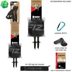 Fizan NW Revolution beige tridilne nordic walking hole bez odpruzeni 3