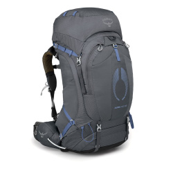 Osprey Aura AG 65l WXS S damsky expedicni batoh tungsten grey seda