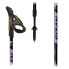 Fizan NW Speed fialova violet dvoudilne nordic walking hole bez odpruzeni 1