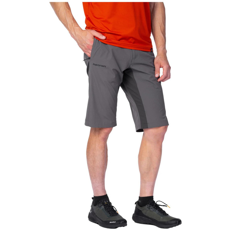 Hannah Binders Shorts pavement/raven panske funkcni outdoorove kratasy
