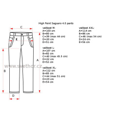 _High Point Saguaro 4.0 Pants laurel khaki panske odepinaci turisticke kalhoty zmereno