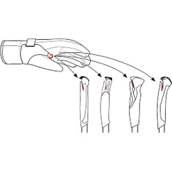 Leki Traveller Carbon midnight blue tridilne nordic walking hole bez odpruzeni 6