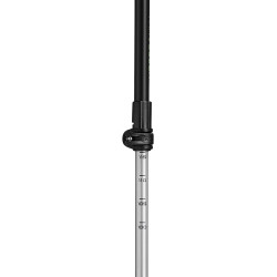 Leki Traveller Alu 65326011 black-silvergray tridilne nordic walking hole bez odpruzeni 3