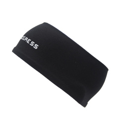 Progres D BHB unisex siroka celenka s bambusem a bavlnou cerna