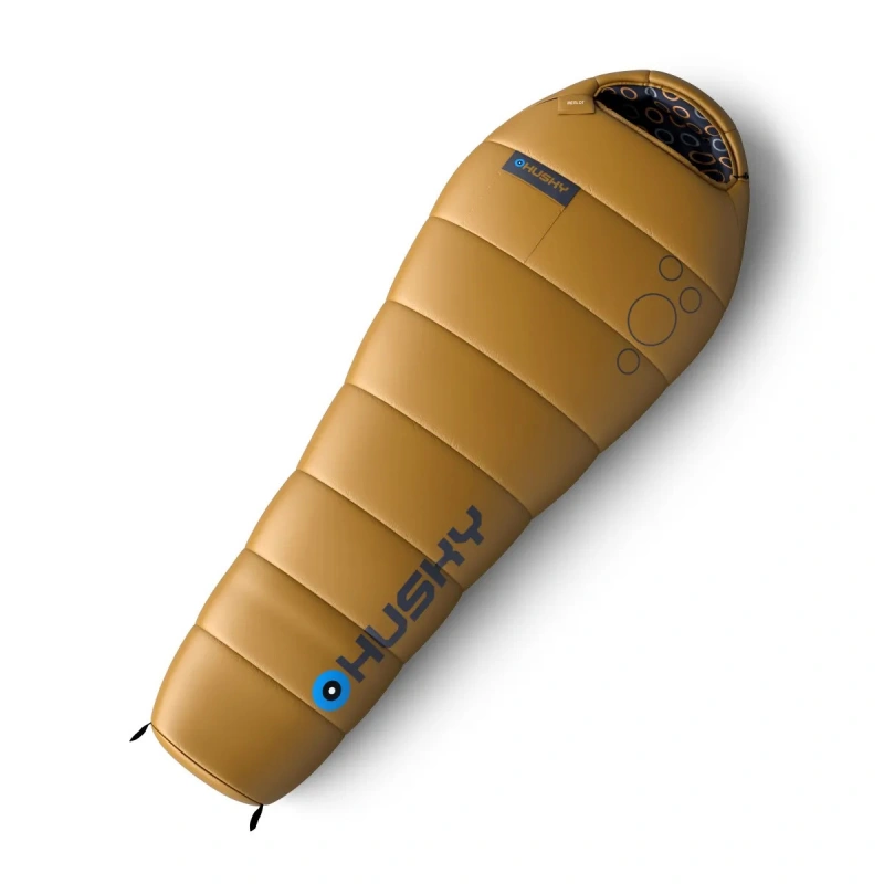 Husky Kids Merlot mustard horcicova detsky letni spaci pytel mumie