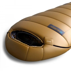 Husky Kids Merlot mustard horcicova detsky letni spaci pytel mumie 2