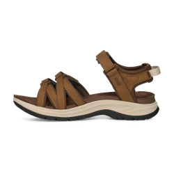 Teva Tirra Sport Leather W 1177511 TAN damske kozene odpruzene paskove sandaly i do vody 2