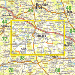 KcT 79 Jihlavsko 50 000 Oblast