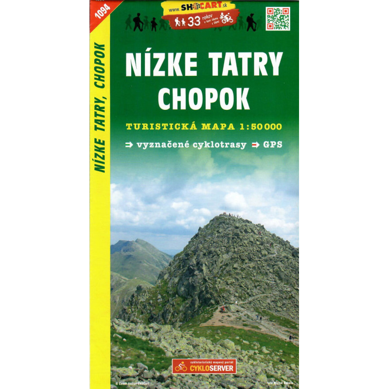SHOCart 1094 Nizke tatry chopok 50 000