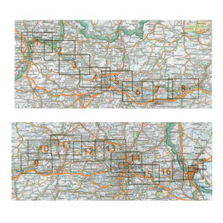 Freytag a Berndt Donauradweg Dunajska cyklostezka 250 000 cyklopruvodce 1