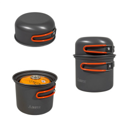 Yate SUMMIT 2 sada nadobi pro 1-2 osoby z eloxovaneho hliniku5