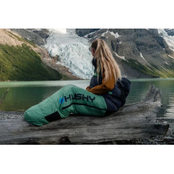 Husky Dinis -10°C blue/mint letni perovy spaci pytel 19