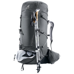 Deuter Aircontact Core 55 10l SL damsky turisticky expedicni batoh graphite black 6