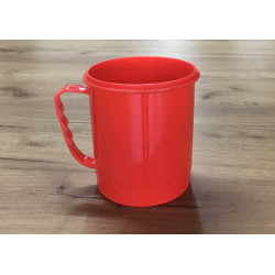 Plastovy hrnek cerveny 720ml - darek k nakupu nad 3000 Kc 111 Eur