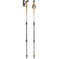 Leki Makalu Lite AS Compact 65621802C 3dílné odpružené trekové hole na postavu 130-180 cm5