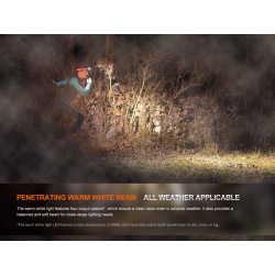 Fenix HM65RT V 20 cerna nabijeci celovka USB dobijeni vymenny akumulator vodotesna 6