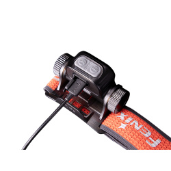 Fenix HM65RT V 20 cerna nabijeci celovka USB dobijeni vymenny akumulator vodotesna 19