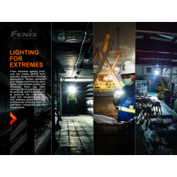 Fenix HM70R nabijeci celovka - USB,vymenny akumulator,vodotesna18