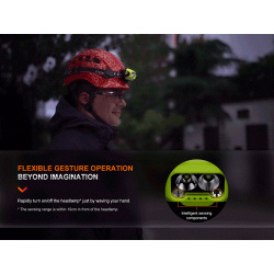 Fenix WH23R pracovni celovka s internim dobijecim akumulatorem Li-pol 2000 mAh 7